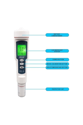 Inkatech Pc-2 3 Ü 1 Arada Ph/tds/sıcaklık Ölçer