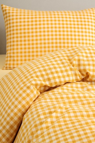 Ranforce Sarı Çift Kişilik Nevresim Seti Renkli