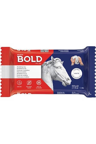 Smarta Seramik Hamuru Bold Beyaz 500 G