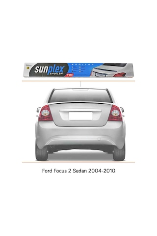 Ford Focus 2 Sedan Piano Black Spoiler 2004-2010 Arası Sunplex