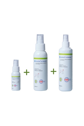 Actolind W Solution Yara Solüsyonu 250 ML + 100 ML + 50 ML