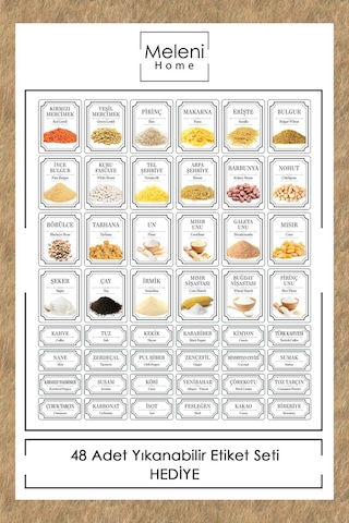 Meleni Home 12'li Set Sızdırmaz Kapaklı Kare Erzak Saklama Kabı Antrasit 12 X 0.50 Lt Etiketli