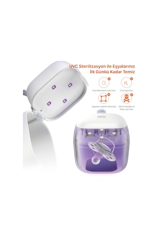 Deerma 59S S6 UVC Pilli Mini Sterilizasyon Kutusu