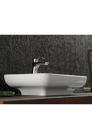 Turkuaz Seramik Cerastyle 60 CM Tezgah Üstü Çanak Lavabo