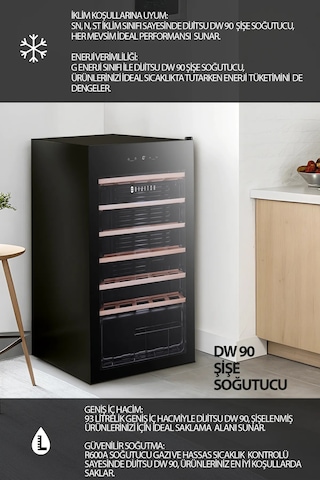 Dijitsu DW90 Şarap Soğutucu