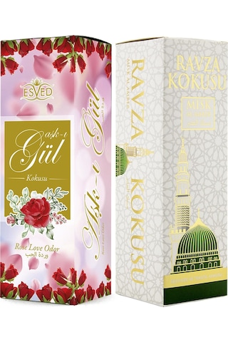 Esved Medine Ravza Kokusu + Gül Kokusu Sprey 400 ML