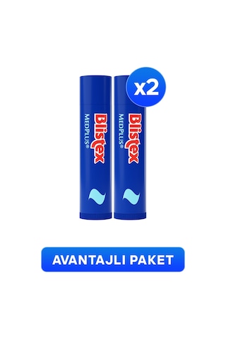 Blistex Medplus Stick Dudak Koruyucu Bakım Kremi 2 x 4.25 G