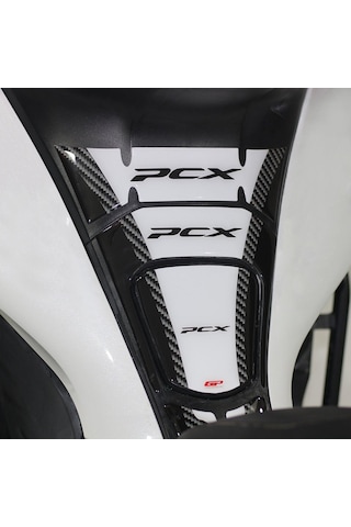 GP Kompozit Honda PCX 125 / 150 2018-2020 Uyumlu Tank Pad Beyaz