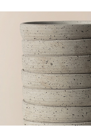 Madame Coco Ella Saksı - Soft Gri - 14 Cm 8684427125137 Diğer