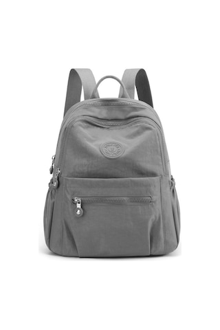 Geeksen Geniş Hacimli Çok Fonksiyonlu Nilon Sırt Çantası - Gri, Ayarlanabilir Askılar, Günlük Seyahat Ve Hafif Yük İçin Tek/çift Sırt/el Tutusu Gri