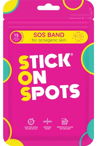 Stick On Spots Sos Sivilce Maskesi 15'li