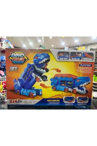 Dıno Truck 2 In 1 Araba Yutan Katlanabilen Ultimate T-rex Tır