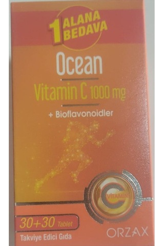 Ocean Vitamin C 1000 MG 60 Tablet