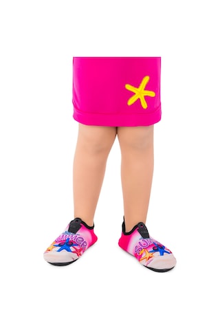 Kiko Kids Summer Havuz Plaj Kız Çocuk Deniz Ayakkabısı 7531 Fuşya Fuşya