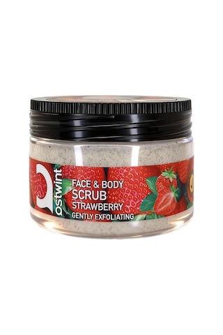 Ostwint Çilek Özlü Yüz ve Vücut Peeling 300 ML