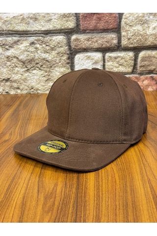Hamze Hiphop Snapback Rapper Baseball Drip Unisex Şapka Cap Kahverengi