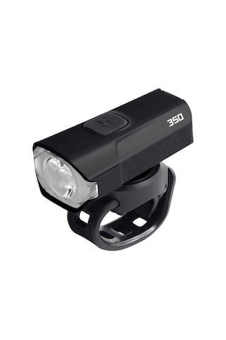 Moon Vela 350 Lümen Bisiklet Ön Far Aydınlatma Siyah