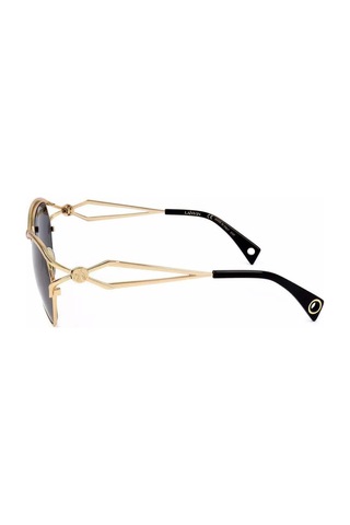 Lanvin Lnv 114s 710 58 Kadın Geometrik Gold Metal Güneş Gözlüğü