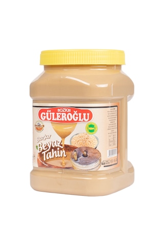 Güleroğlu Beyaz Bozkır Tahini Plastik Kutu Net 800 Gr