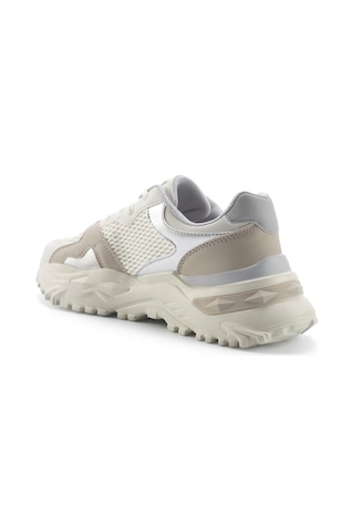 Lumberjack Chuke 5fx Kırık Beyaz Kadın Sneaker Beyaz-gumus-kum Çok Renkli