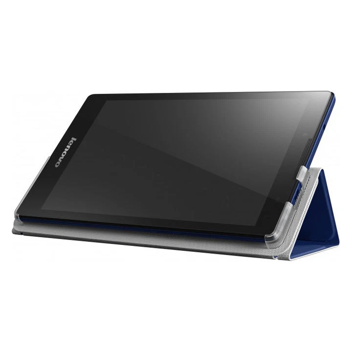 Lenovo Tab2 A8-50 Folio Case And Film Tablet - Blue Tablet Kılıfı