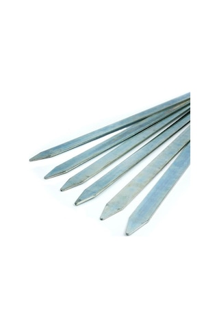 50Cm Full Kebap Şişi Seti - Adana Kıyma Tavuk Ciğer Patlıcan Kuşb