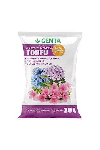 Genta Ortanca Ve Açelya Toprağı 10 Lt 0,250