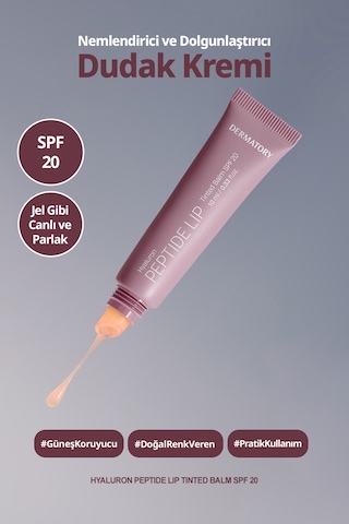 Dermatory Hyaluron Peptide Lip Tinted Balm Spf20