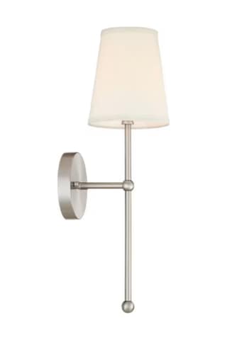 Modern Tasarım 1 Adet Pilli Aplik Aç Kapa Butonlu Kablosuz Krem Abajur Tak Çalıştır Gümüş Krom Krom