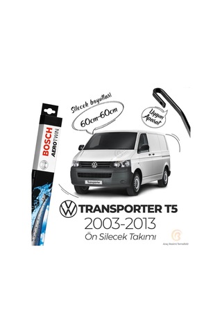 Vw Transporter T5 Ön Silecek Takımı 2003-2013 Bosch Aerotwin