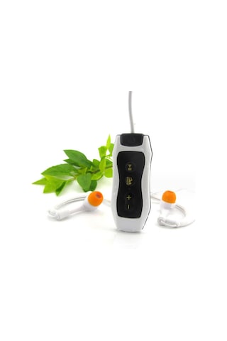 Singree Su Sporları İçin Ipx8 Su Geçirmez Şarjlı Mp3 Çalar - 8gb Hafızalı Fm Radyolu