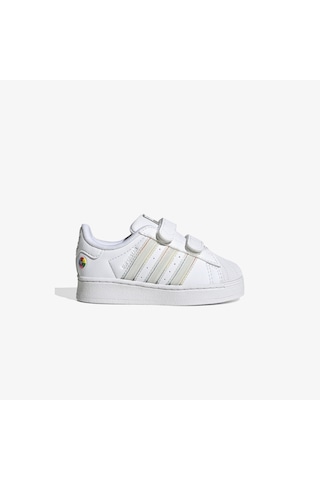 adidas Superstar Led Lights Bebek Beyaz Spor Ayakkabı Jı0511 Beyaz