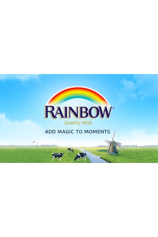 Rainbow Evaporated Milk Quality Milk 12 x 170 G