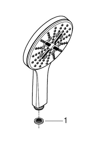 Grohe Rainshower Smartactive 130 El Duşu 3 Akışlı - 26574da0