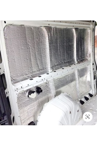 120cmx100cm 9mm Oto Ses Isı Yalıtım Folyolu Kauçuk İzolasyon