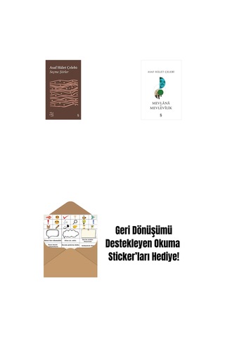 Everest Açıkhava 35 - Seçme Şiirler + Mevlana Ve Mevlevilik + Okuma Sticker'ları