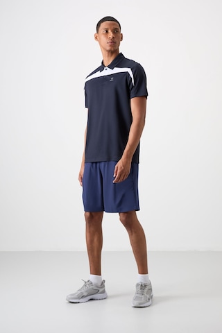 Tommy Life Lacivert Polyester Nefes Alan Dokulu İnce Esnek Standart Fit Polo Yaka Erkek Performans T-shirt - 8 Lacivert