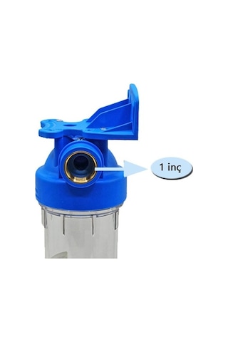 Atlas 10 Inç Dp Mono Housıng 1'' Dolu Filtre Kabı - Yıkanabilir
