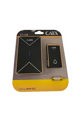 Cata CT-104 Lüx Model Led Işıklı Uzaktan Kumandalı Zil Cata CT-104 Lüx Model Led Işıklı Uzaktan Kumandalı Zil