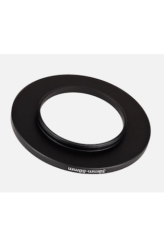 Ayex 39mm 58mm Step-up Ring Lens Filtre Adaptörü 39mm Lens İçin 58mm Filtre Dönüştürücü