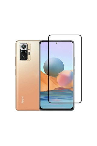 Xiaomi Redmi Note 10 Pro Uyumlu Seramik Nano Cam Tam Kaplayan Full Ekran Koruyucu