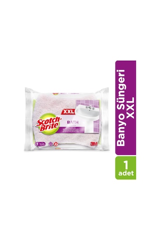 Scotch-Brite™ Klasik XXL Tekli Banyo Süngeri