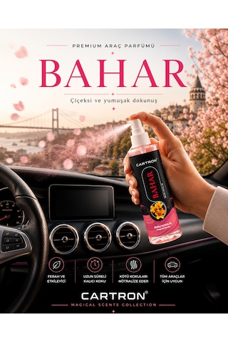 Cartron Oto Kokusu Sprey Bahar 150ml