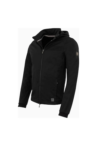 Br Bram Unisex Softshell Ceket, Suya Dayanıklı Ve Hafif Siyah