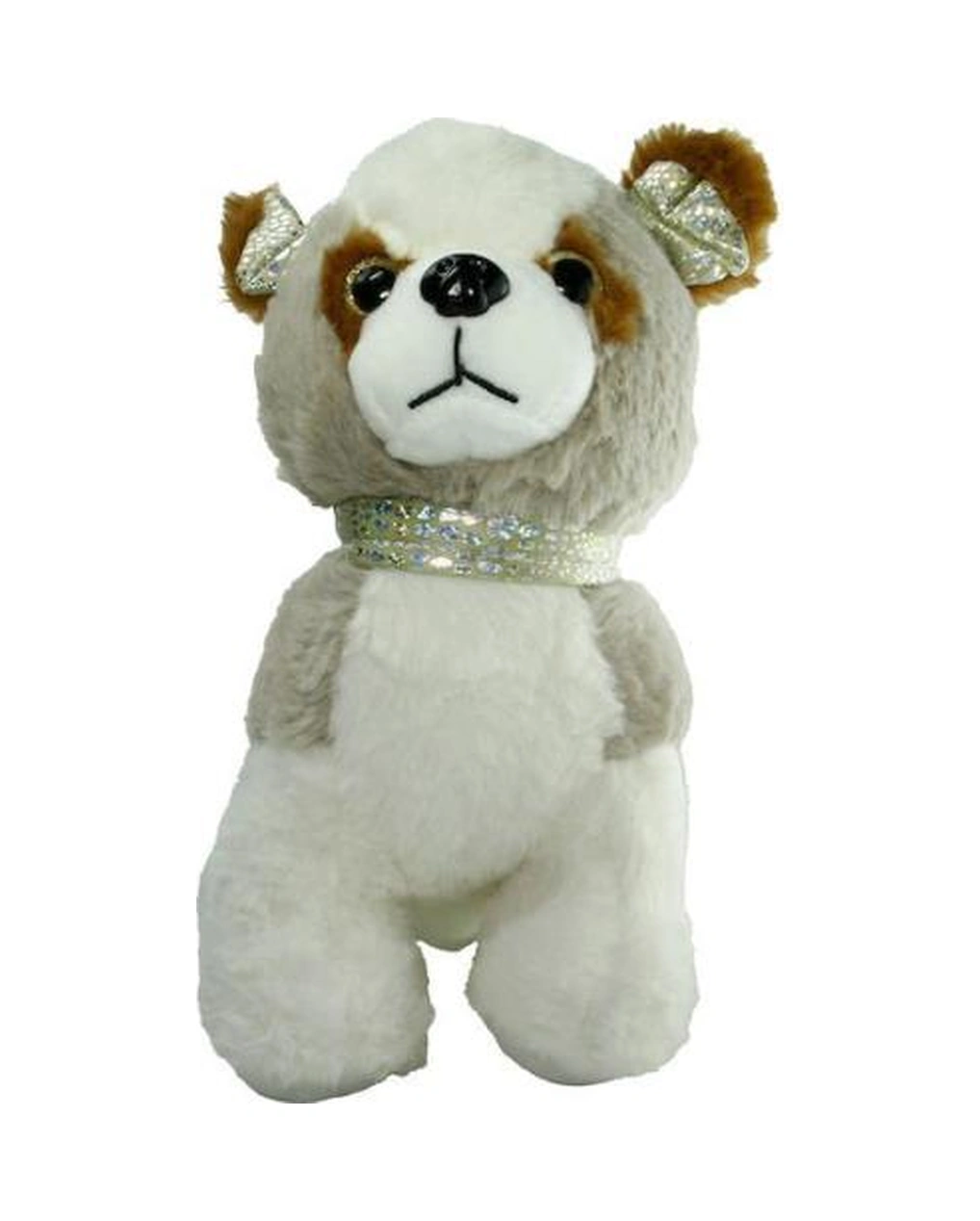 Pb30779-23 Peluş Ayakta Köpek 23 Cm Gri