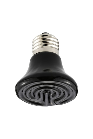 Vkemall 110v 100w E27 Infrared Seramik Isıtıcı Ampulü - Evcil Hayvanlar İçin Konforlu Isı Kaynağı Şeffaf