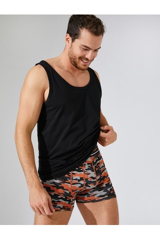 Koton Pamuklu Basic Atlet Siyah 3wlm20002mk 3WLM20002MK999