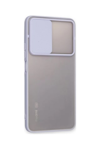 Newface - 54 - Xiaomi Redmi Note 11 Pro Plus 5g Kılıf Palm Buzlu Kamera Sürgülü Silikon - Csmo-tex - - Lila