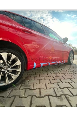 Opel Astra K Opc Yan Marşpiyel Çift Plastik