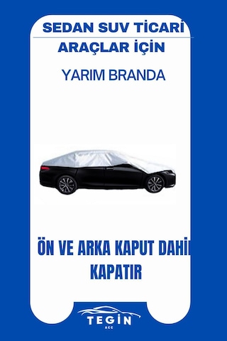 Nissan Juke 2010 - 2017 Suv Uyumlu Solarblock Yarım Araba Brandası